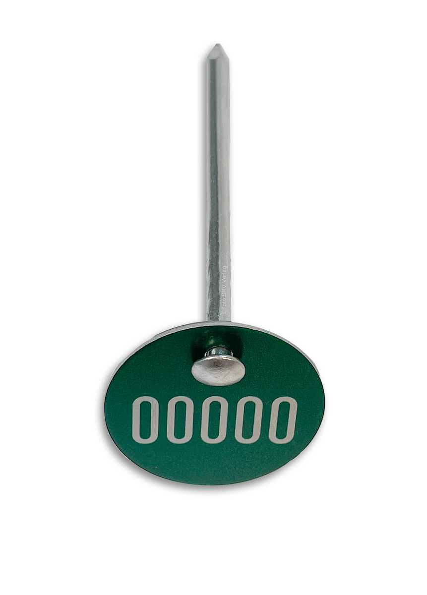 Nagel Marke mit Baummarke